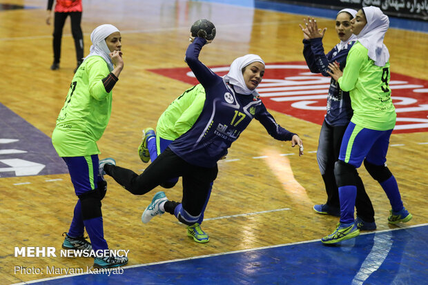 Final match of Iran's Women Handball League
