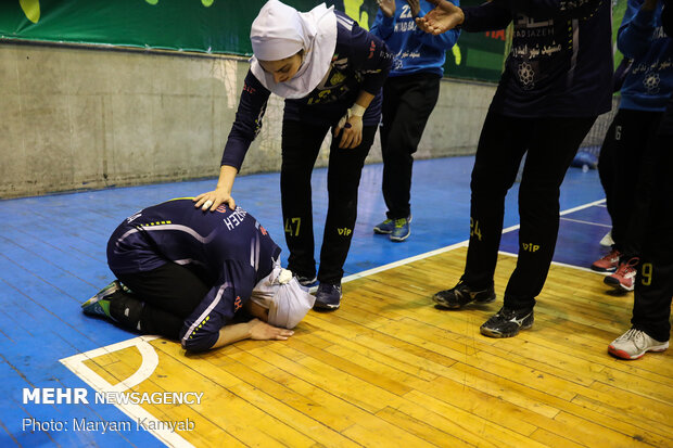 Final match of Iran's Women Handball League
