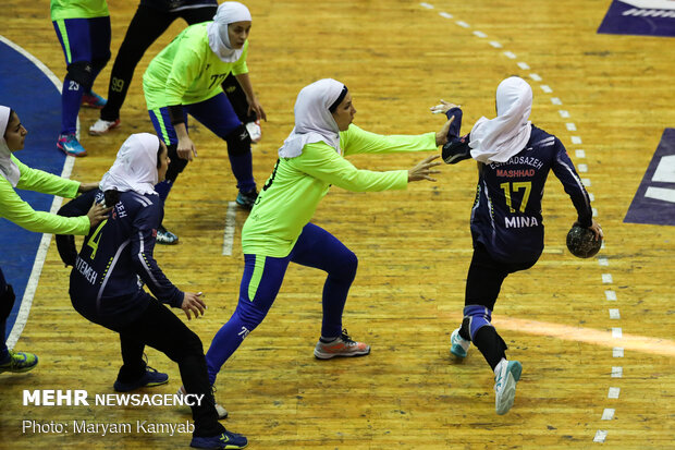 Final match of Iran's Women Handball League
