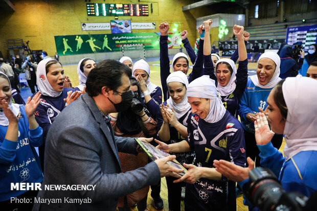 Final match of Iran's Women Handball League
