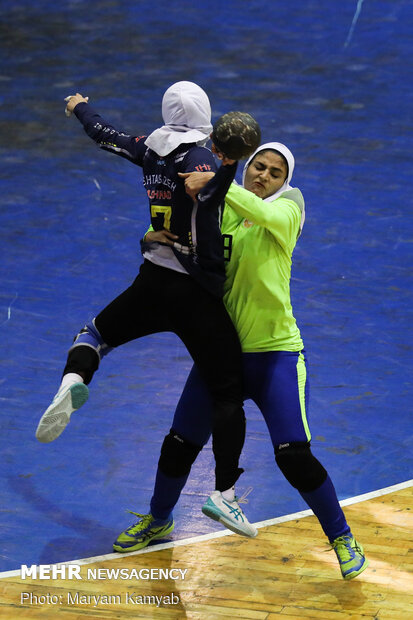 Final match of Iran's Women Handball League
