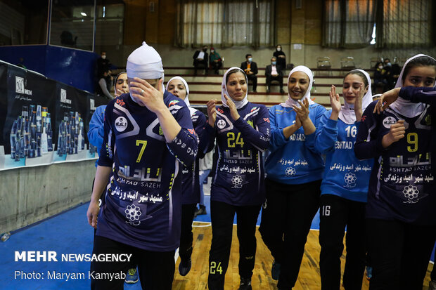 Final match of Iran's Women Handball League
