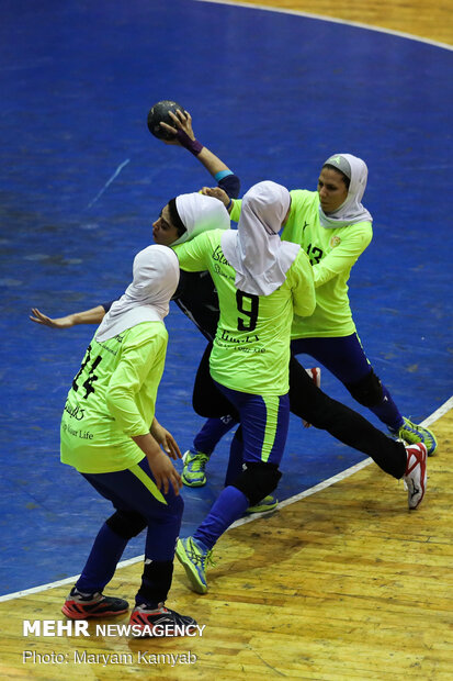 Final match of Iran's Women Handball League
