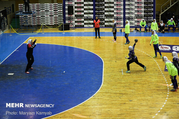 Final match of Iran's Women Handball League
