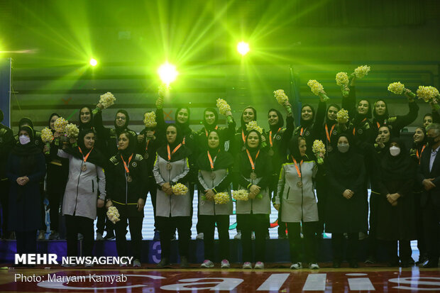 Final match of Iran's Women Handball League
