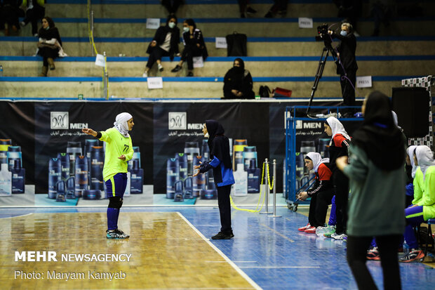 Final match of Iran's Women Handball League
