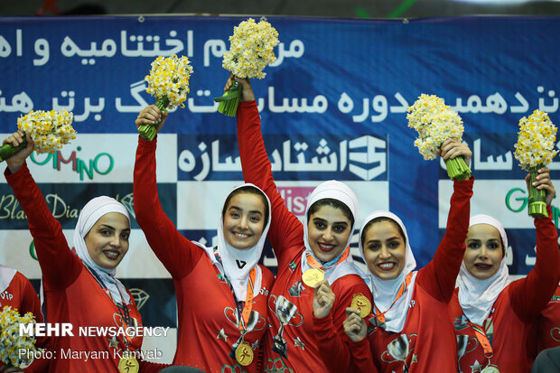 Final match of Iran's Women Handball League
