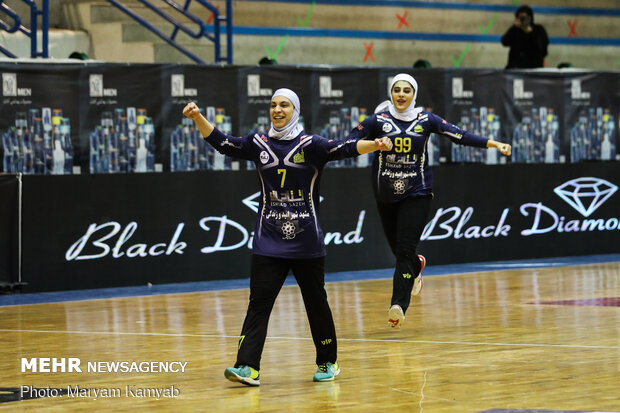 Final match of Iran's Women Handball League
