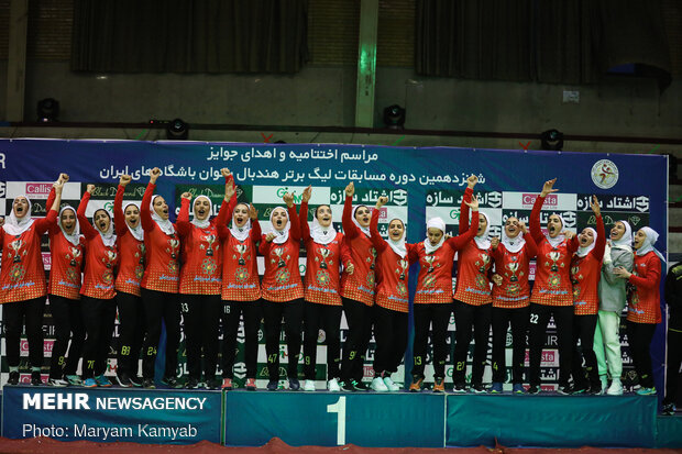 Final match of Iran's Women Handball League
