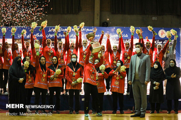 Final match of Iran's Women Handball League
