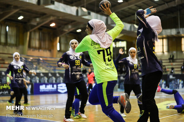 Final match of Iran's Women Handball League
