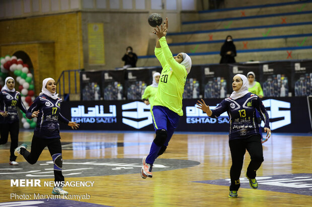 Final match of Iran's Women Handball League
