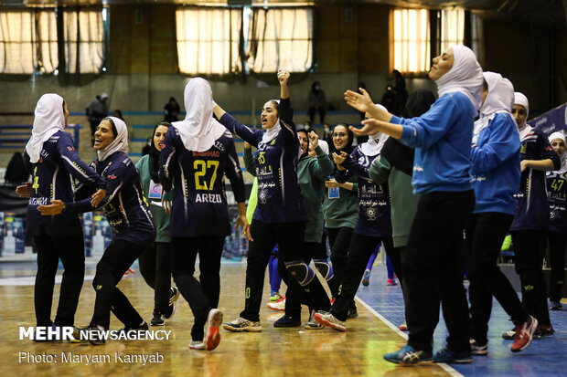 Final match of Iran's Women Handball League
