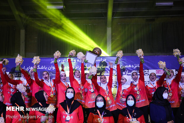 Final match of Iran's Women Handball League
