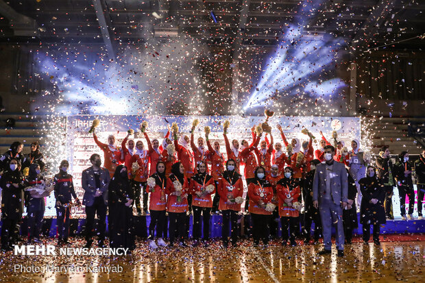 Final match of Iran's Women Handball League
