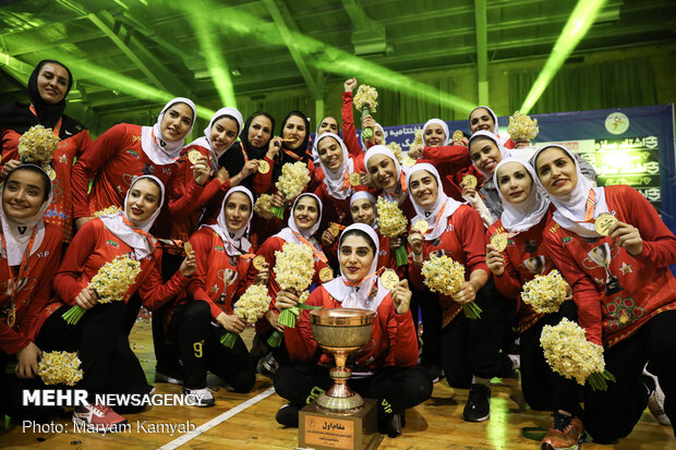 دیدارFinal match of Iran's Women Handball League
پایانی لیگ هندبال بانوان