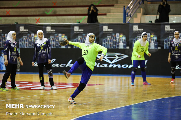 Final match of Iran's Women Handball League
