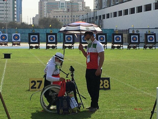 Iranian Para archer qualified for Fazza Para Archery Tournam