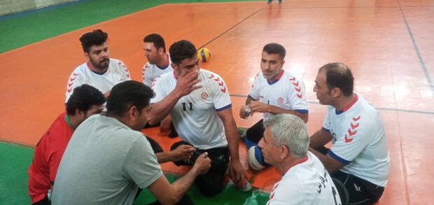 موفقیت تیم والیبال نشسته بهزیستی فارس در لیگ دسته اول کشور