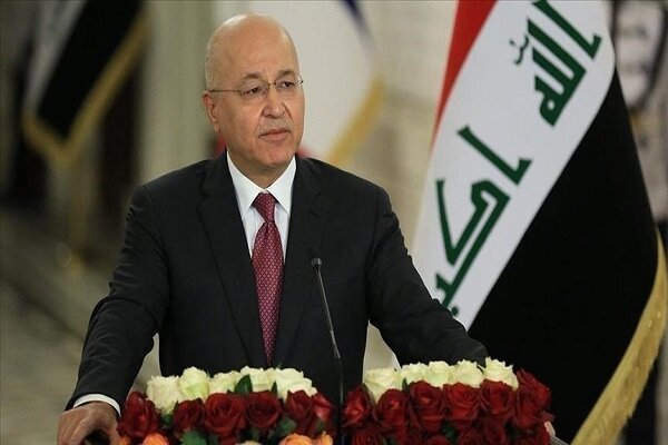 برهم صالح: بغداد خواستار حضور دائم نظامیان خارجی در عراق نیست