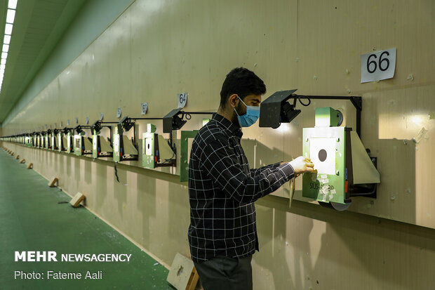 Workers shooting competition