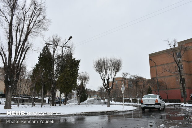 رگبار برف و باران در انتظار البرز