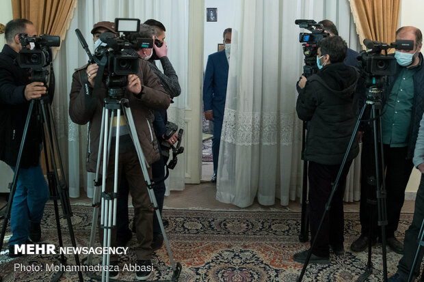 دیدار آقای "فواد حسین، وزیر خارجه عراق" با دبیر شورای عالی امنیت ملی