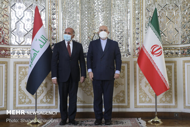 Iraqi FM meets with Iranian counterpart for bilateral talks