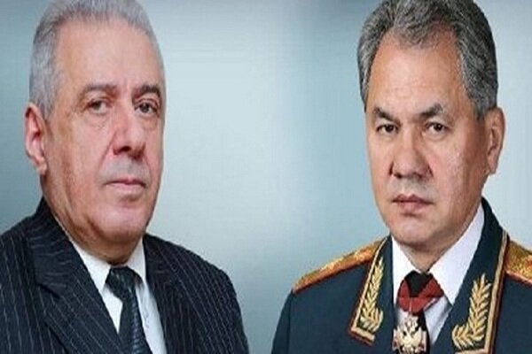 وزرای دفاع روسیه و ارمنستان تلفنی گفتگو کردند
