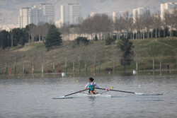 Canoe slalom & rowing competitions in Azadi Sport Complex
