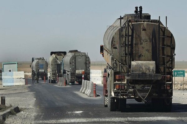 ادامه سرقت نفت سوریه توسط نظامیان اشغالگر آمریکا