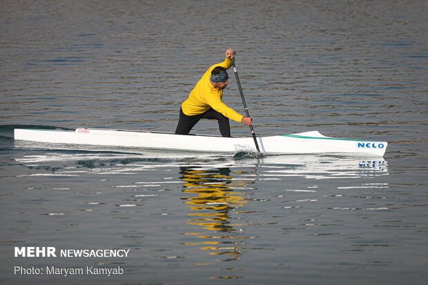 Canoe slalom & rowing competitions in Azadi Sport Complex