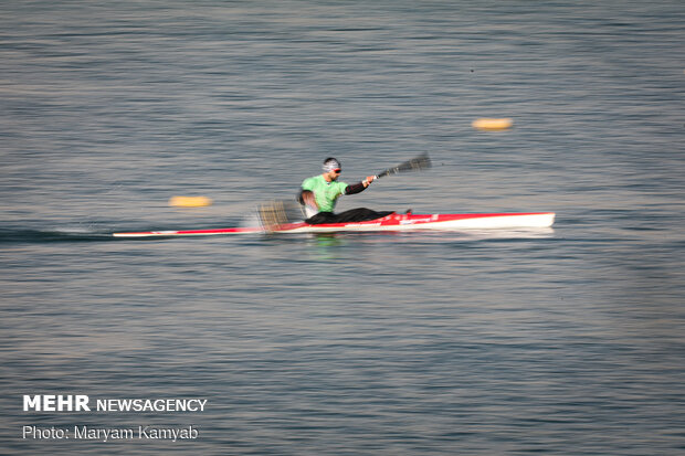 Canoe slalom & rowing competitions in Azadi Sport Complex