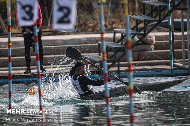 Canoe slalom & rowing competitions in Azadi Sport Complex