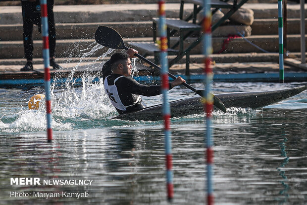 Canoe slalom & rowing competitions in Azadi Sport Complex