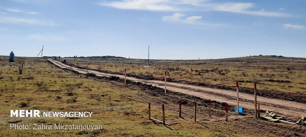 Demining of liberated areas in Azerbaijani Fuzuli
