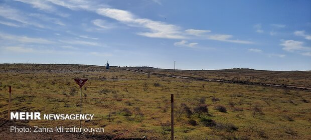 Demining of liberated areas in Azerbaijani Fuzuli
