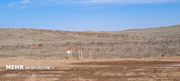 Demining of liberated areas in Azerbaijani Fuzuli
