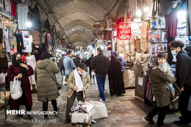 جولان کرونا در بازار بزرگ تهران
