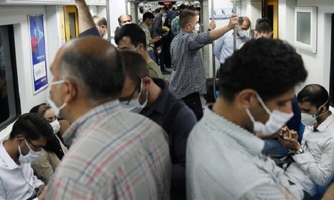 افزایش سرفاصله حرکت مترو با شروع تعطیلات ۶ روزه تهران