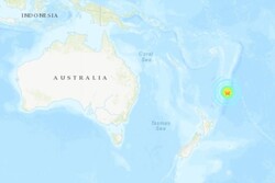 هشدار وقوع سونامی در پی زمین لرزه قدرتمند در جزایر نیوزلند