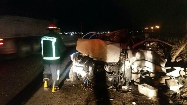 حادثه رانندگی در کمربندی خرم‌آباد - خوزستان