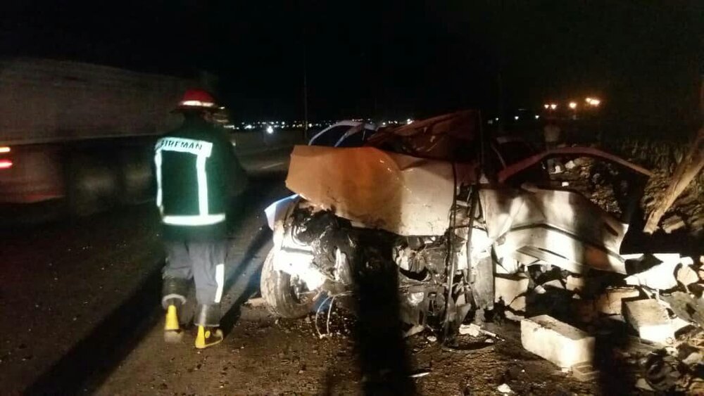 حادثه رانندگی در کمربندی خرم‌آباد - خوزستان