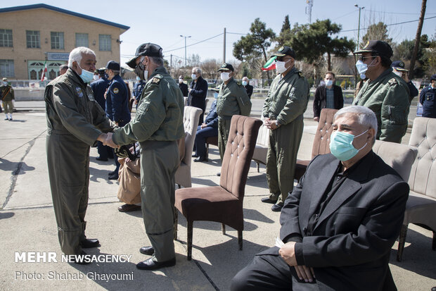 تشییع پیکر خلبان شهید بیرجند بیک محمدی