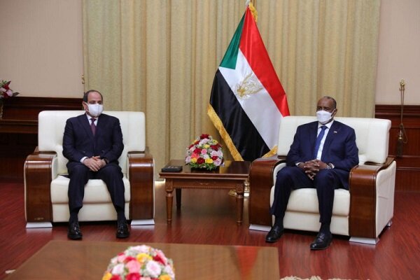 جدیدترین موضع گیری سران مصر و سودان درباره سدالنهضه