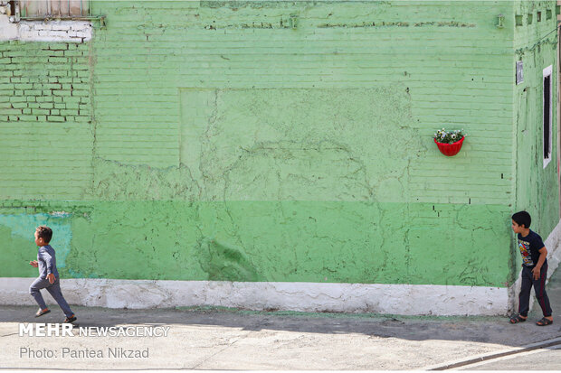  Colourful Alley in Tehran