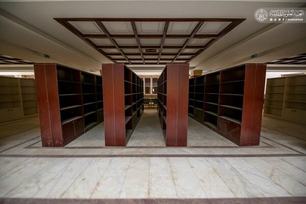 کتابخانه صحن حضرت زهرا (س) آخرین مراحل ساخت را سپری می‌کند