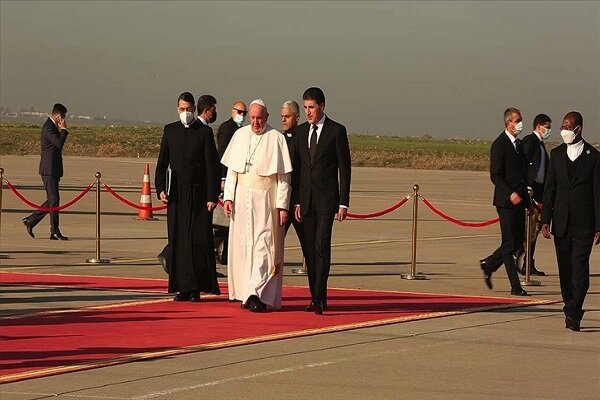 Irak ziyaretini sürdüren Papa, Erbil'e gitti