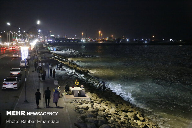 Bandar Abbas beach nights