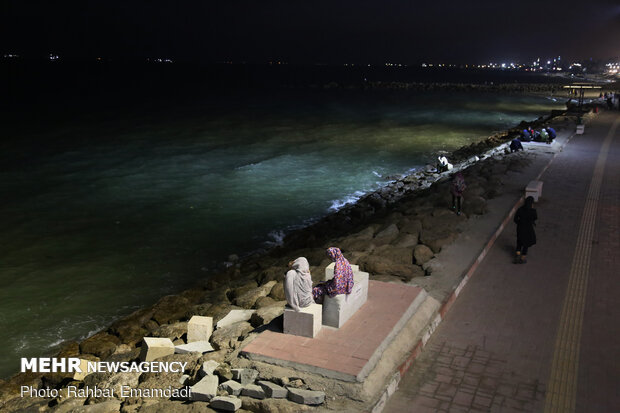 Bandar Abbas beach nights